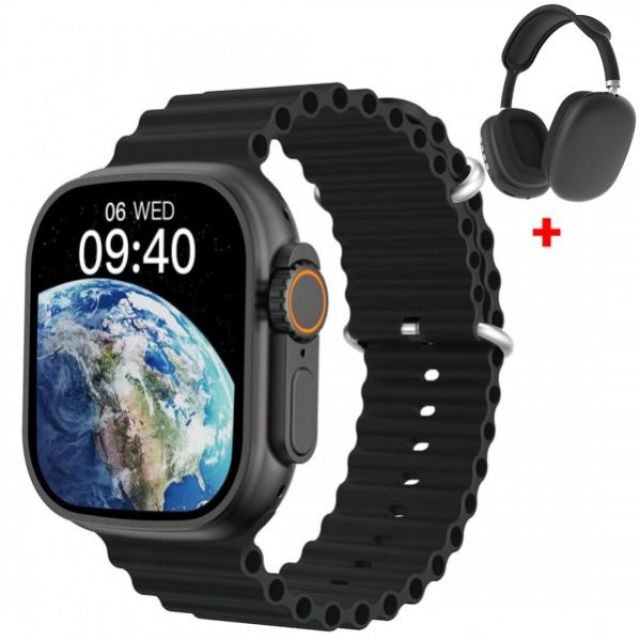 Smartwatch U9 ULTRA 2.19'' +Kufje bluetooth dhurate
